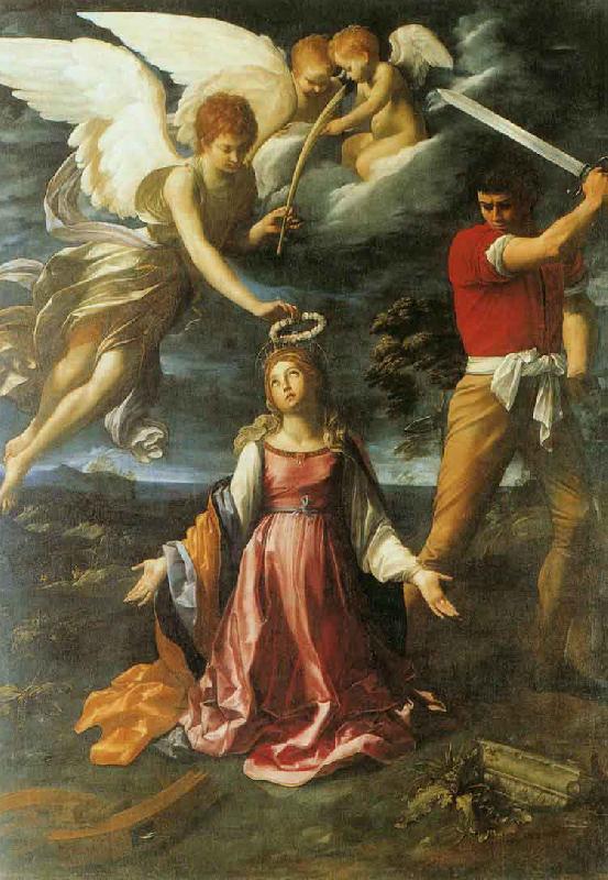 Guido Reni The Martyrdom of St Catherine of Alexandria oil painting picture